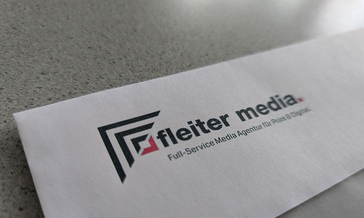 Briefumschläge bedrucken bei fleiter media in Wadersloh und Lippstadt
