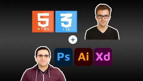 Das ultimative 4 in 1 Webdesigner- & Webentwickler-Bootcamp!