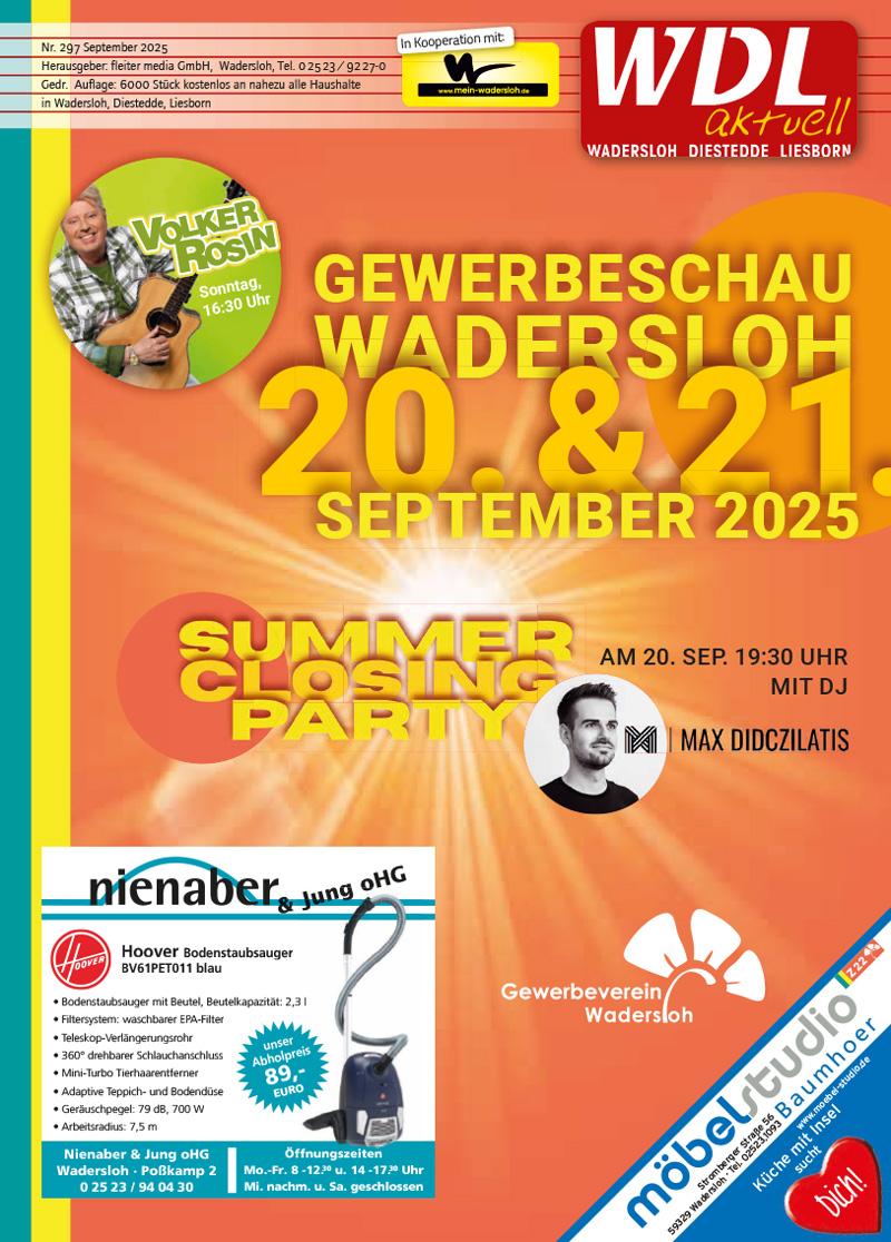 Titelbild WDL-aktuell September 2025
