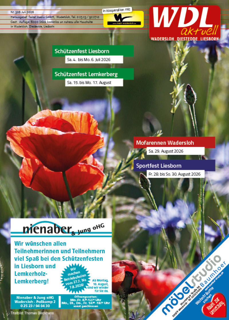 WDL Titelblatt vom Juli 2026